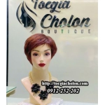 Tóc tém siêu da đầu ( tóc thật )