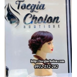 Tóc bồng trung niên ( nâu đen , nâu đỏ )