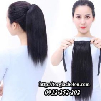 Tóc cột thẳng ngắn 40cm