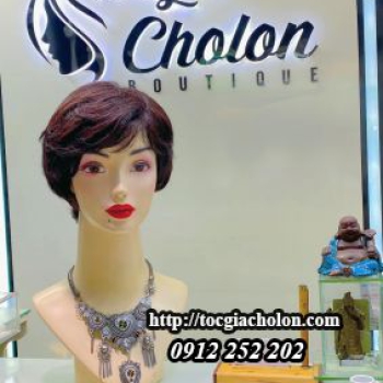 Tóc tém ( nâu đỏ , nâu đen )