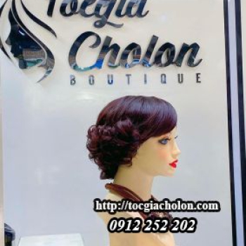 Tóc bồng trung niên ( nâu đen , nâu đỏ )