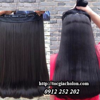 Tóc 6 kẹp phím cúp đuôi