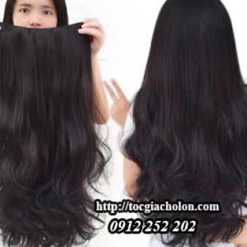 Tóc chữ U nâu đen KU08