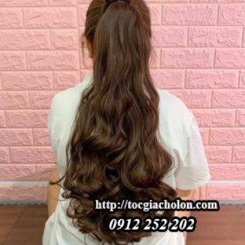 Tóc Cột xoăn đuôi N44