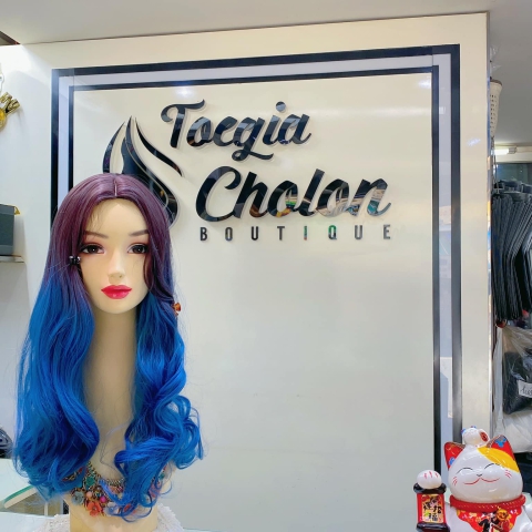 Tóc giả nguyên đầu bằng tóc thật có da đầu - Shop tóc giả chợ lớn
