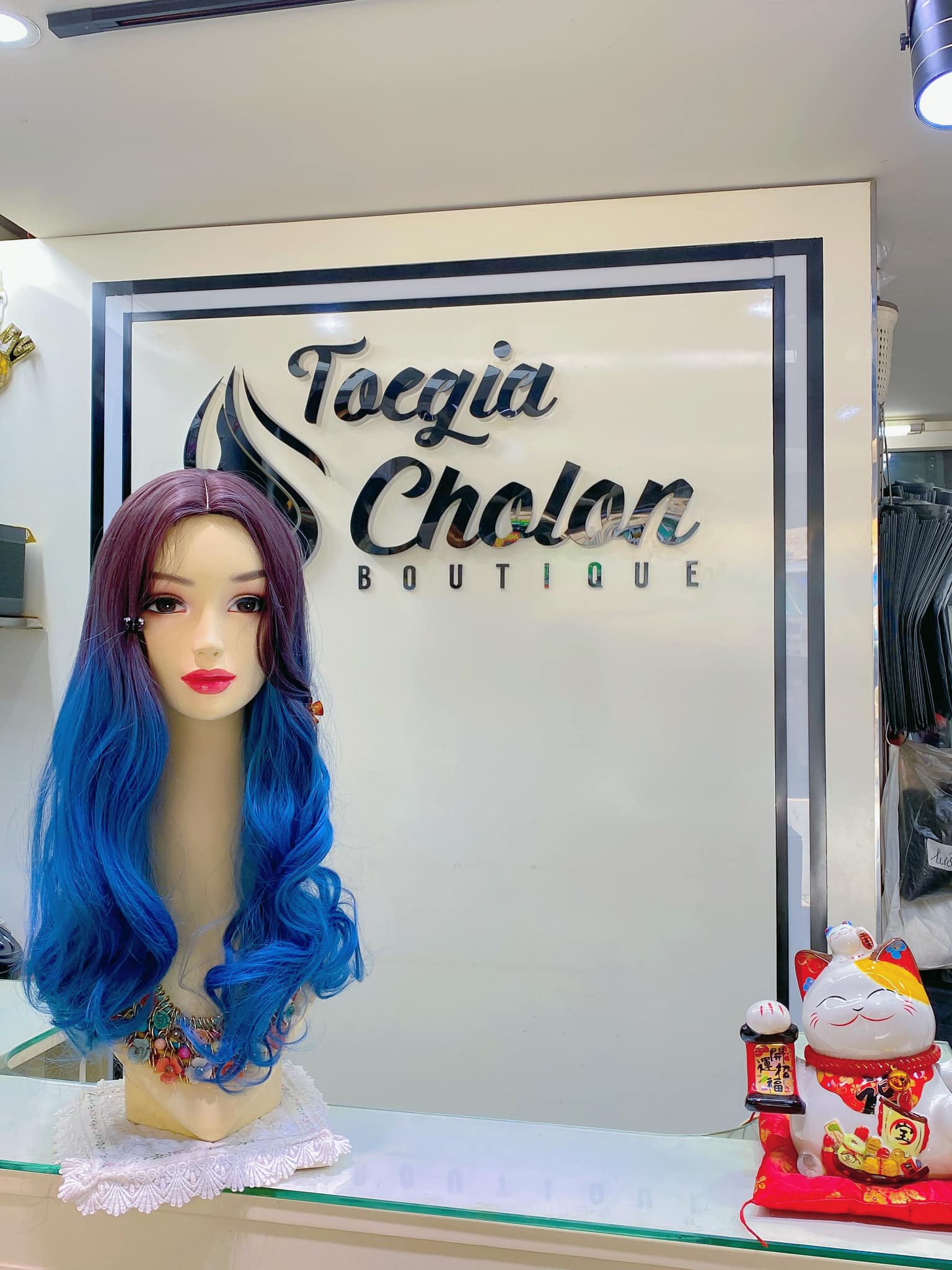 Tóc giả nguyên đầu bằng tóc thật có da đầu - Shop tóc giả chợ lớn